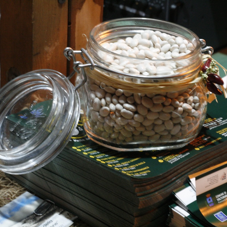 Fagioli Quarnatini della Valle del Dragone in vetro