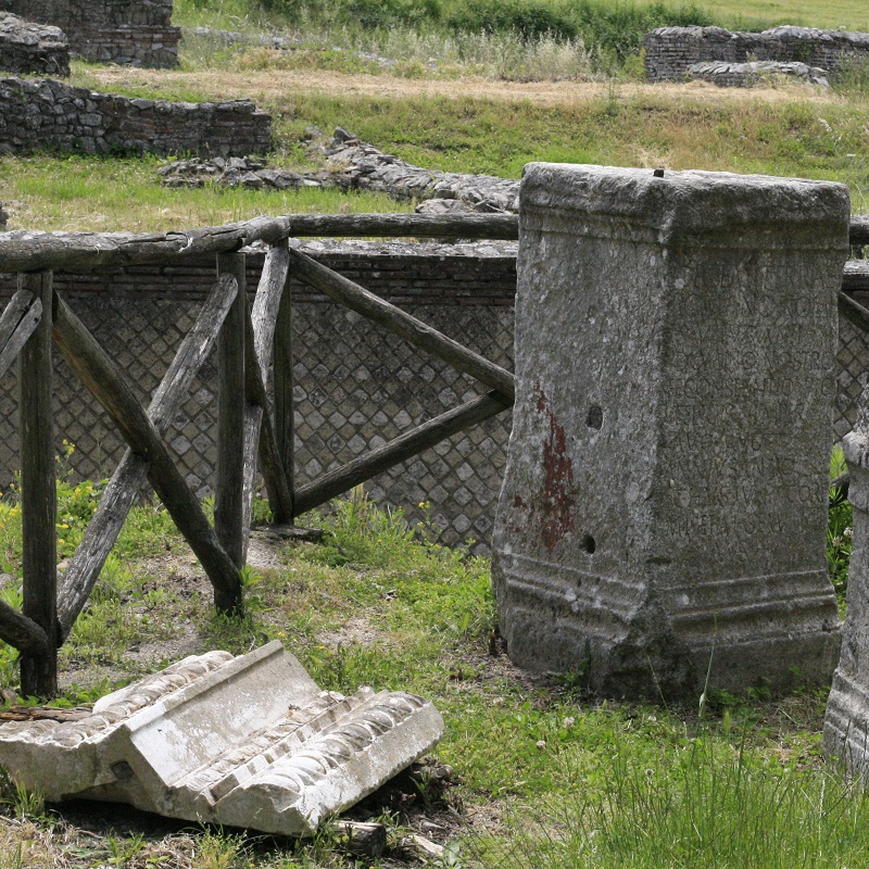 Particolare Colonna Romana di Aeclanum