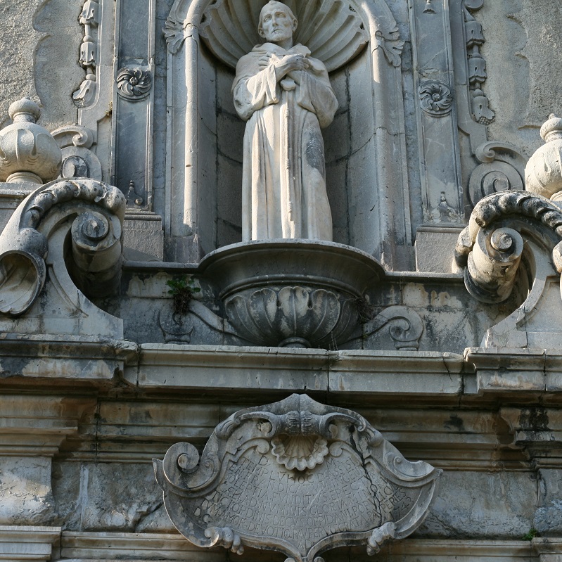 Facciata San francesco a Folloni a Montella