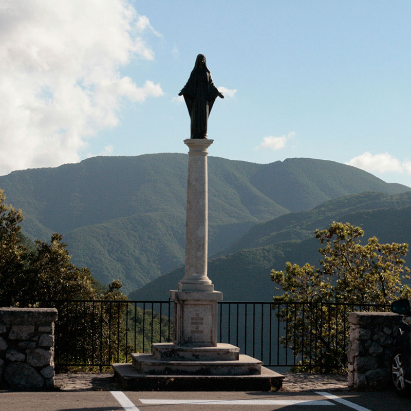 Veduta dei monti picentini dal SS. Salvatore