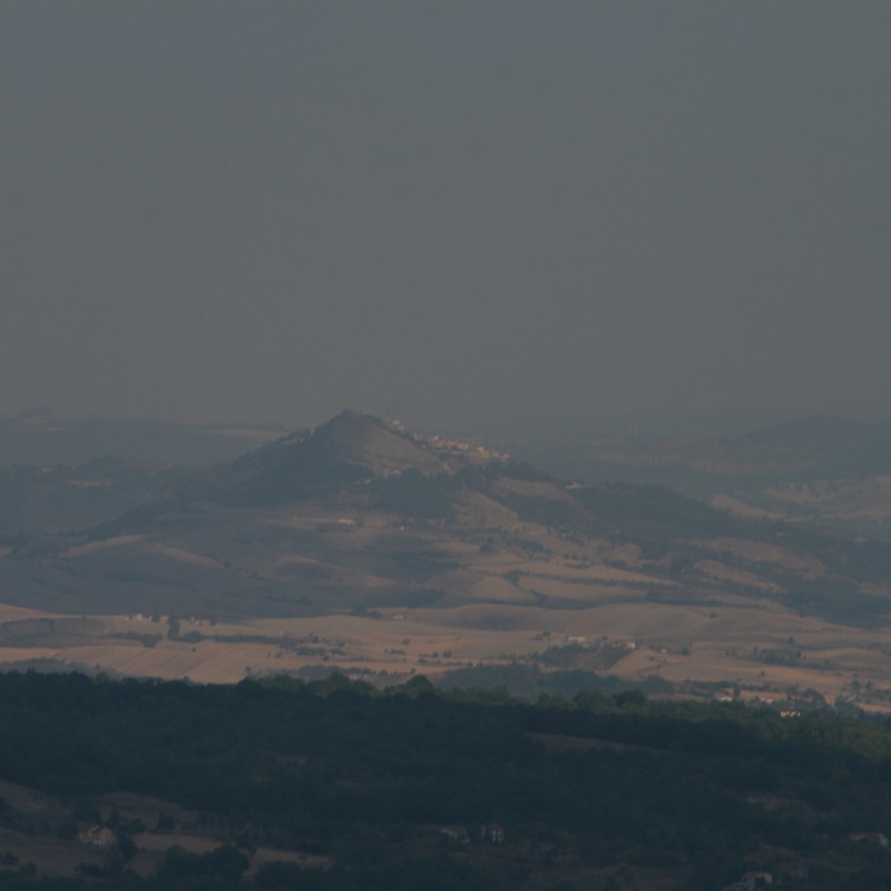 Cairano visto da Nusco
